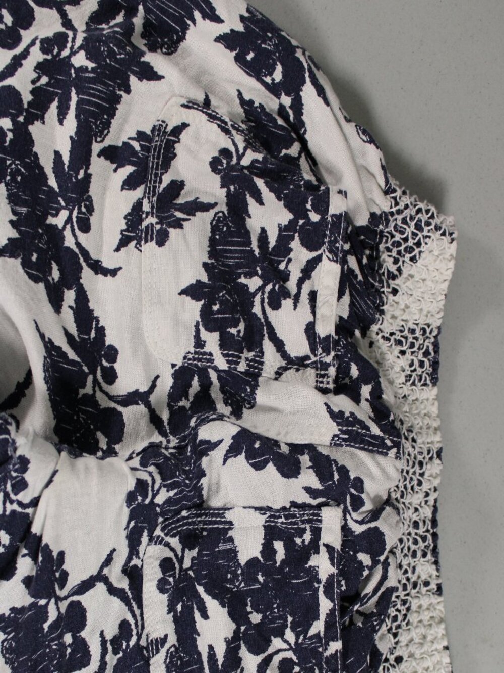 Bob Timberlake Womens Elastic Waist Floral Beach Lounge Pants with Pockets - Picture 6 of 15